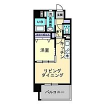 岡山県岡山市北区弓之町（賃貸マンション1LDK・3階・40.04㎡） その2