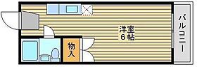 岡山県岡山市北区富原（賃貸マンション1R・2階・17.82㎡） その2