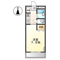 岡山県岡山市北区下中野（賃貸アパート1K・2階・21.60㎡） その2