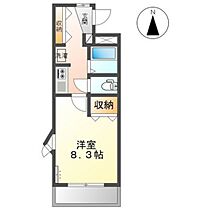 岡山県岡山市北区今保（賃貸マンション1K・3階・27.73㎡） その2