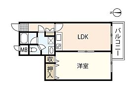 岡山県岡山市北区新屋敷町3丁目（賃貸マンション1LDK・1階・41.44㎡） その2