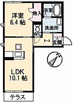 岡山県岡山市中区原尾島（賃貸アパート1LDK・1階・41.17㎡） その2