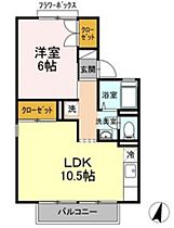 岡山県岡山市中区高島新屋敷（賃貸アパート1LDK・2階・40.40㎡） その2