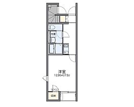 岡山県岡山市北区津島中3丁目（賃貸アパート1K・1階・26.57㎡） その2