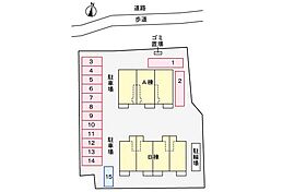 岡山県岡山市北区撫川（賃貸アパート1LDK・1階・35.55㎡） その15