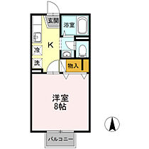 岡山県岡山市北区高柳西町（賃貸アパート1K・2階・26.70㎡） その2