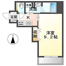 岡山県岡山市北区桑田町（賃貸マンション1K・3階・30.08㎡） その2