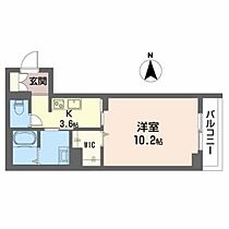 岡山県岡山市北区奥田本町（賃貸マンション1K・2階・35.56㎡） その2