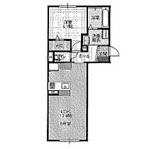 岡山県岡山市南区新保（賃貸アパート1LDK・3階・43.77㎡） その2