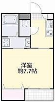 岡山県岡山市北区大供1丁目（賃貸マンション1K・4階・24.33㎡） その2