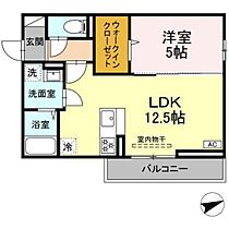 岡山県岡山市南区南輝2丁目（賃貸アパート1LDK・2階・42.79㎡） その2