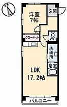 岡山県岡山市北区石関町（賃貸マンション1LDK・4階・54.00㎡） その2