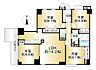 間取り：4LDK、価格6199万円、専有面積77.75m2、バルコニー面積7.8m2