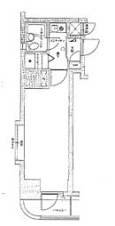 ライオンズマンション野毛山公園南 1Kの間取図画像