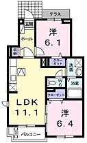 兵庫県神戸市垂水区舞子坂４丁目（賃貸アパート2LDK・1階・56.84㎡） その2