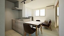 カーサグラシア中江 104 1階1LDKのリビング/ダイニング