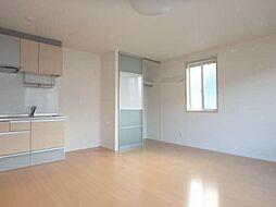 クラヴィエ川内 2階ワンルームのリビング/ダイニング