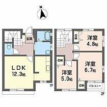 メゾネットＭ＆Ｋ 101 ｜ 宮城県仙台市青葉区水の森3丁目28-8（賃貸アパート3LDK・1階・72.20㎡） その2