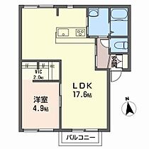 セダープラザＢ 101 ｜ 宮城県仙台市青葉区愛子東6丁目3-45（賃貸アパート1LDK・1階・50.00㎡） その2