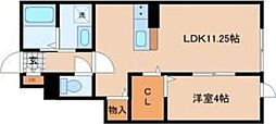 FORTUNA.1 1LDKの間取図画像