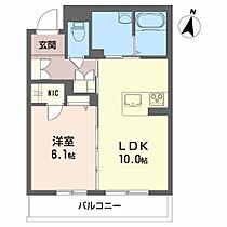 シャーメゾン　アンソレイエ  ｜ 宮城県宮城郡利府町森郷字新川向14-1（賃貸マンション1LDK・2階・42.08㎡） その2