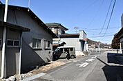 東側道路（南東より撮影）