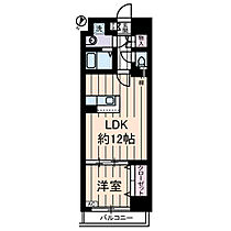 神奈川県横浜市中区弥生町1丁目（賃貸マンション1LDK・3階・40.08㎡） その2