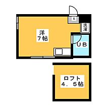 神奈川県横浜市鶴見区東寺尾東台（賃貸アパート1R・2階・17.01㎡） その2