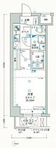 神奈川県川崎市幸区神明町1丁目（賃貸マンション1K・2階・25.03㎡） その2