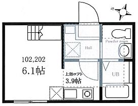 神奈川県横浜市港北区日吉本町3丁目（賃貸アパート1R・1階・16.56㎡） その2