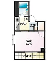 神奈川県横浜市港北区日吉2丁目（賃貸マンション1K・3階・16.67㎡） その2