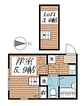 神奈川県横浜市西区境之谷（賃貸アパート1K・2階・17.74㎡） その2