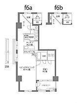 神奈川県横浜市神奈川区栄町（賃貸マンション1LDK・8階・65.41㎡） その2