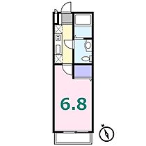 神奈川県横浜市西区東ケ丘（賃貸アパート1K・2階・20.25㎡） その2