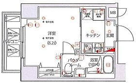 神奈川県横浜市中区末吉町1丁目（賃貸マンション1K・9階・20.91㎡） その2