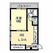 神奈川県横浜市南区中村町2丁目（賃貸アパート1LDK・1階・30.94㎡） その2