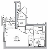 神奈川県横浜市鶴見区市場大和町（賃貸マンション1R・3階・18.50㎡） その2