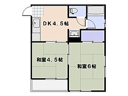 SO-UNYahata 1LDKの間取図画像
