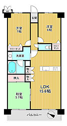 アトレ三河高浜 3LDKの間取図画像