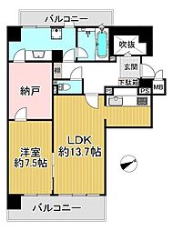 間取図画像 1SLDK