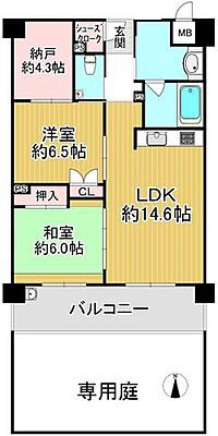 間取り エイジングコート奈良新大宮 1階/-