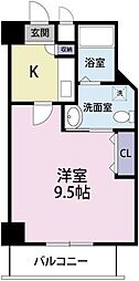 ソニックマンション 1Kの間取図画像
