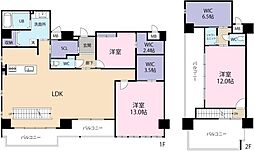proud-g蔵本 3LDKの間取図画像