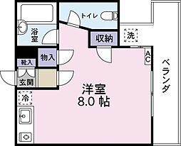 間取図画像 ワンルーム