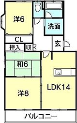 間取図画像 3LDK