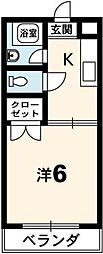 間取図画像 1DK