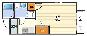 ドゥエリング天満  ｜ 大阪府大阪市北区池田町（賃貸マンション1K・8階・24.00㎡） その2