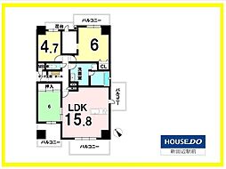 間取図画像 3LDK