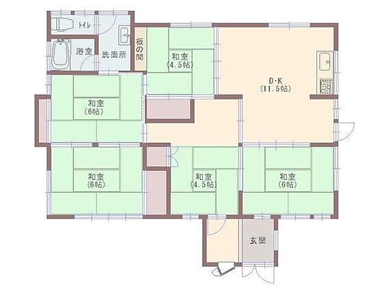 1F間取り図
