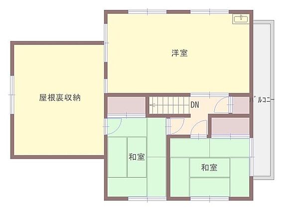 2F間取図